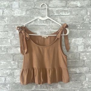PACSUN La Hearts Bow Tie Top